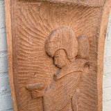 Træ relief